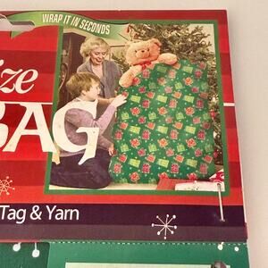 Giant Gift Bags 36 x 44 Christmas Holiday Extra Large Oversize Cellophane Bag